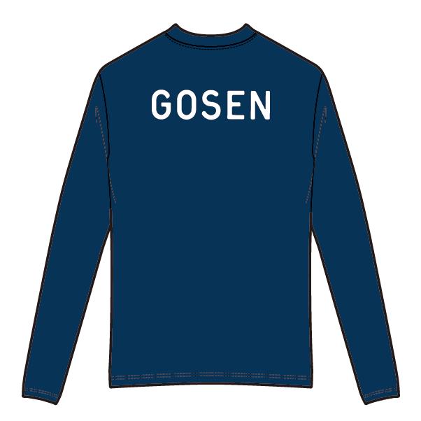 F*2様 GOSEN 長袖Tシャツ　 INTER HIGH SCHOOL 202 GOSEN（ゴーセン） S-GAMES オリジナルロングTシャツ 長袖シャツ