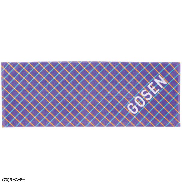 GOSEN（ゴーセン） スポーツタオル 汗拭き ソフトテニス バドミントン