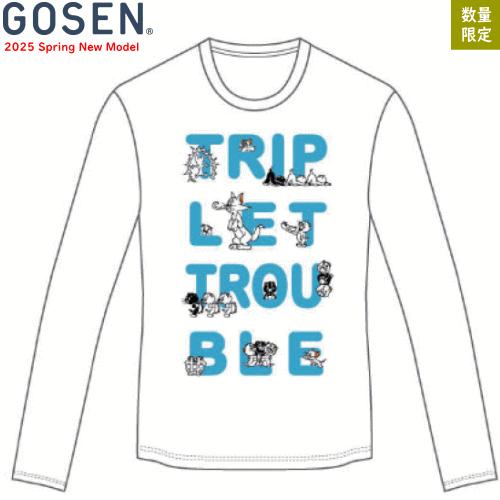 gosen トムとジェリー　Lサイズ　半袖　ロンtセット　バドミントン gosen トムとジェリー Lサイズ 半袖 ロンtセット バドミントン