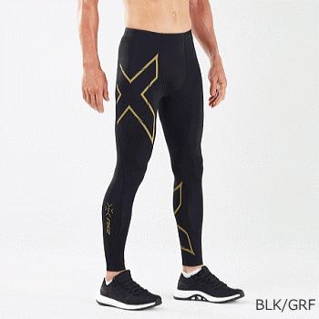 2XU ロングタイツmcs 2XU | MCS メンズ ランコンプレッション ロングタイツ（ツー