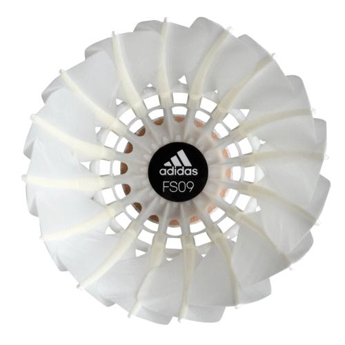 adidas アディダス バドミントン シャトル FS09ハイブリッド