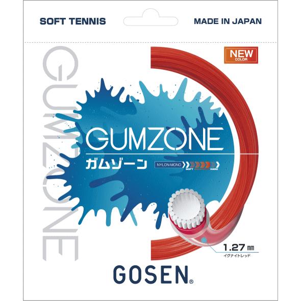GOSEN（ゴーセン） ソフトテニス ガット GUMZONE ガムゾーン（ゲージ
