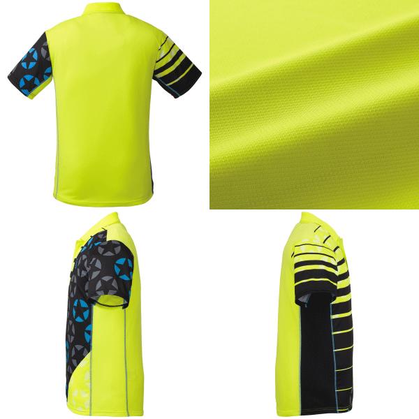 GOSEN（ゴーセン） ソフトテニスウェア 星柄ゲームシャツ ユニホーム