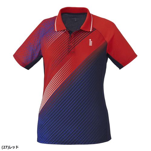 GOSEN 赤 長袖 high school Japan cupポロシャツ GOSEN 赤 長袖 high school Japan cupポロシャツ GOSEN 赤 長袖