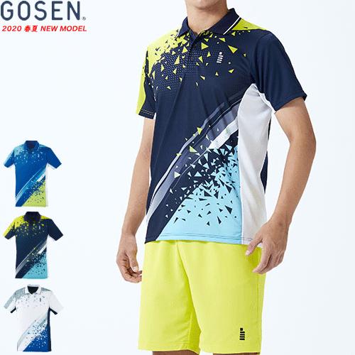 GOSEN（ゴーセン） ソフトテニスウェア ゲームシャツ ユニホーム 半袖