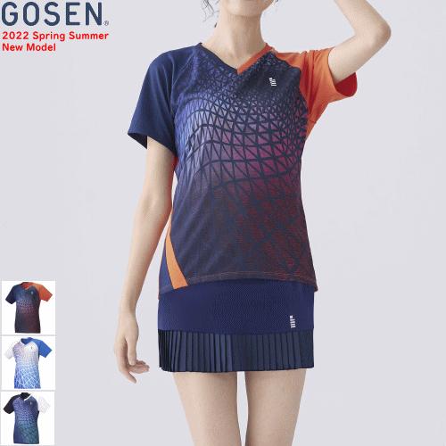 GOSEN（ゴーセン） ソフトテニス ウェア バドミントン ウェア ゲーム