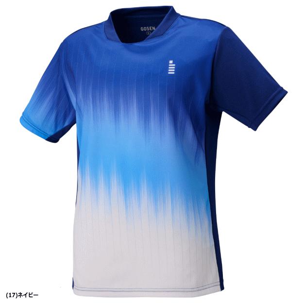 新品　GOSEN T2514 ユニM バドミントン　ゲームシャツ ユニ ゲームシャツ［T2514］