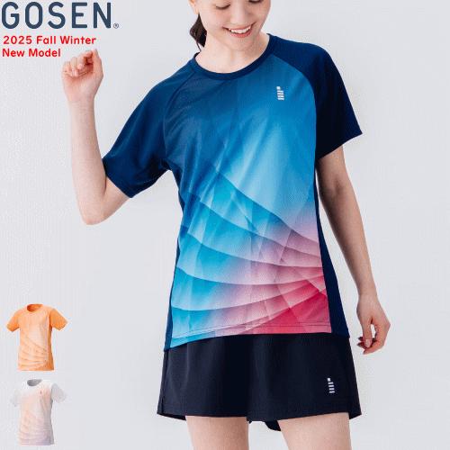 GOSENソフトテニスユニフォーム GOSEN（ゴーセン） ゲームシャツ ユニホーム 半袖シャツ ソフトテニス