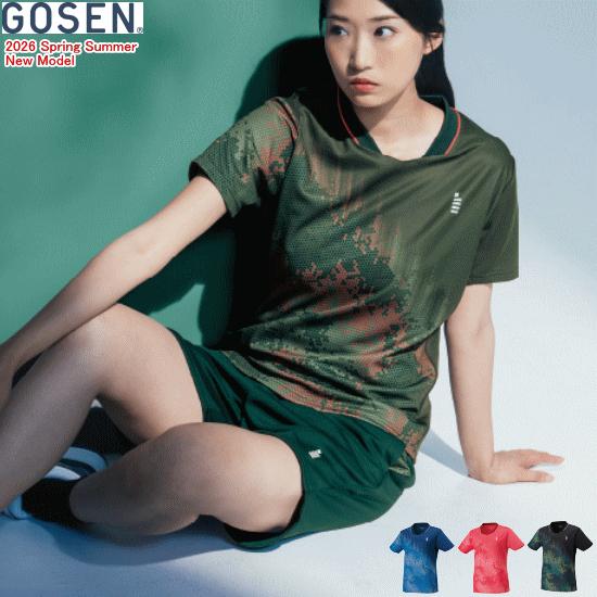 GOSEN（ゴーセン） ゲームシャツ ユニホーム 半袖シャツ ソフトテニス
