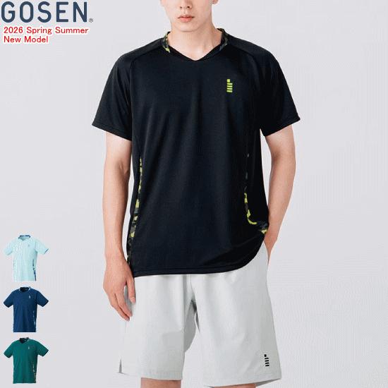 GOSENユニフォーム GOSEN（ゴーセン） ゲームシャツ ユニホーム 半袖シャツ ソフトテニス