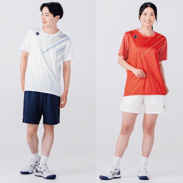 GOSEN（ゴーセン） プラクティスシャツ 半袖Tシャツ 練習着 着替え