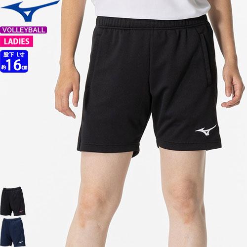 ミズノ MIZUNO バレーボール  パンツ  ハーフパンツ  股下L寸：16cm  V2MBB212  レディース  女性用 【1枚までメール便OK】 | 