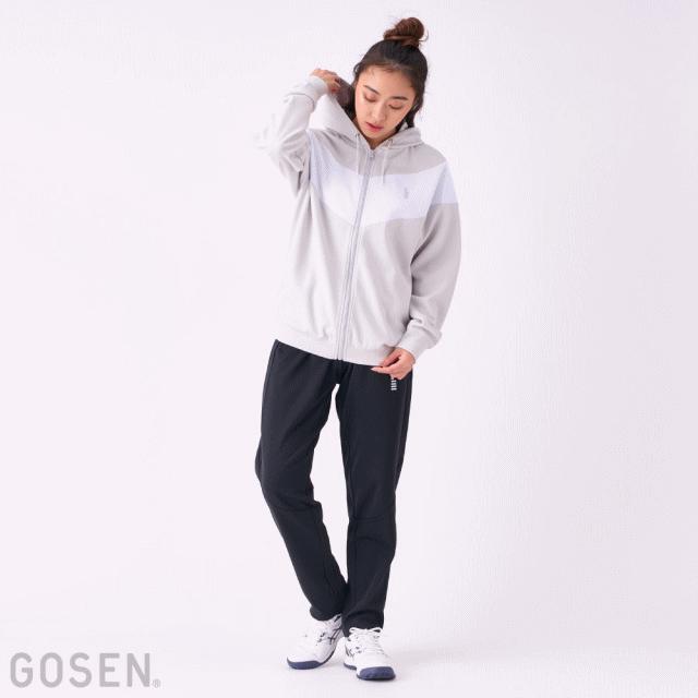GOSEN（ゴーセン） 裏起毛ストレッチジップアップパーカー ジャージ