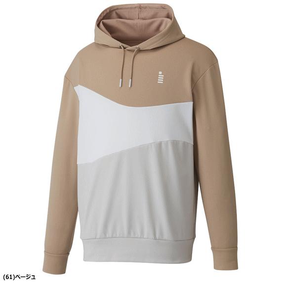 GOSEN（ゴーセン） 裏起毛ストレッチパーカー スウェットシャツ