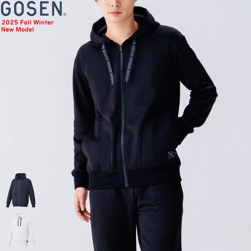 GOSEN（ゴーセン） 裏起毛ストレッチジップアップパーカー ジャージ