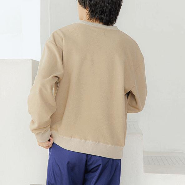 フリース トレーナー LUCENT（ルーセント） ボアフリース トレーナー 長袖シャツ