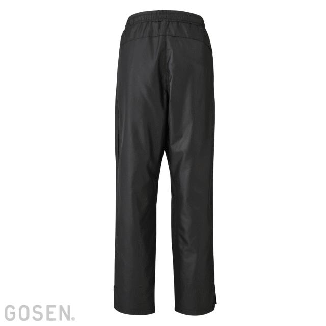 GOSEN（ゴーセン）セットアップウォーマー黒新品 ゴーセン GOSEN テニスセット商品 ユニセックス 上下セット ウィンド