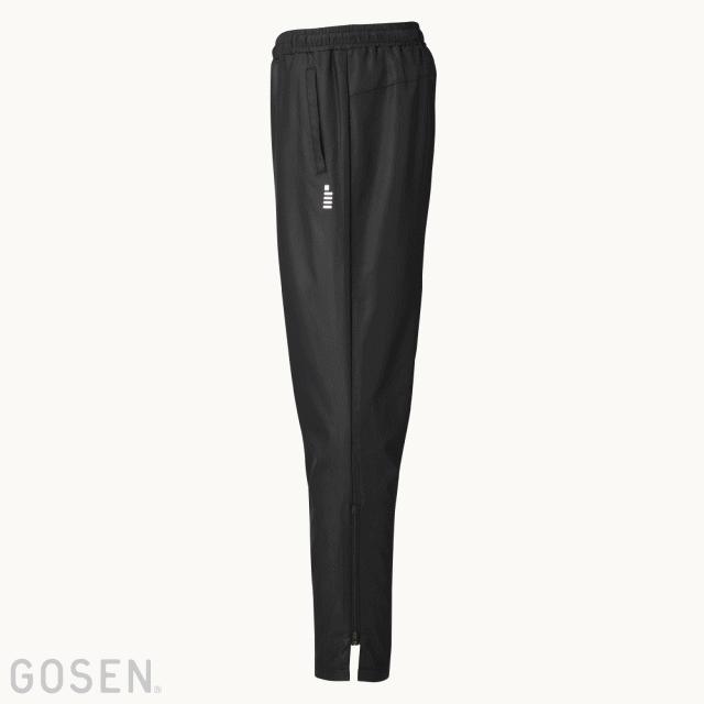 GOSEN（ゴーセン）セットアップウォーマー黒新品 ゴーセン GOSEN テニスセット商品 ユニセックス 上下セット ウィンド
