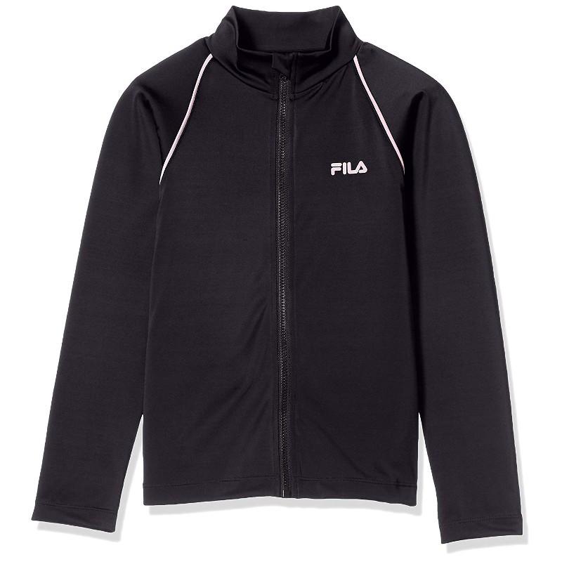 FILA（フィラ） スクール ラッシュガード フルジップ 長袖 スイム