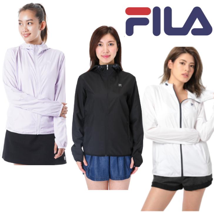 FILA（フィラ） 軽量 リップ パーカー ジャケット 324-674 フード付き