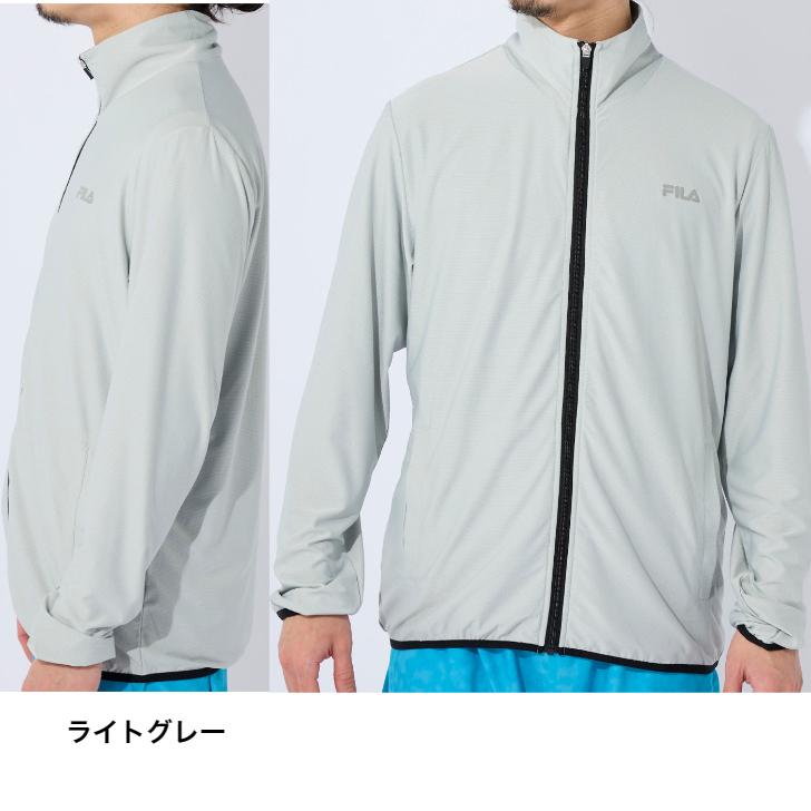 FILA（フィラ） フルジップ ストレッチ DRY ジャケット スタンドカラー