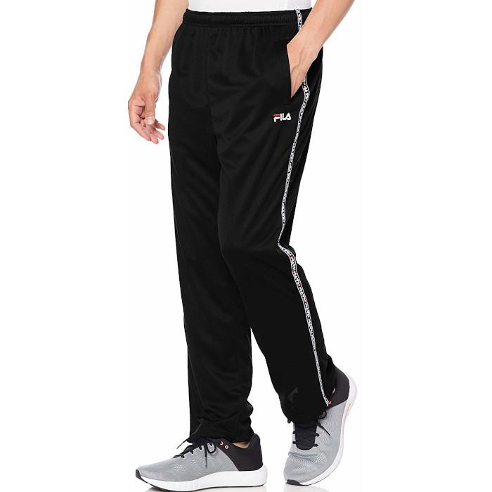 FILA フィラ PE メッシュ ロングパンツ 下 419-360 メンズトレーニング ストレッチ カジュアル 2WAY ジャージパンツ  RUNNING FITNESS 送料無料 | FILA | 01