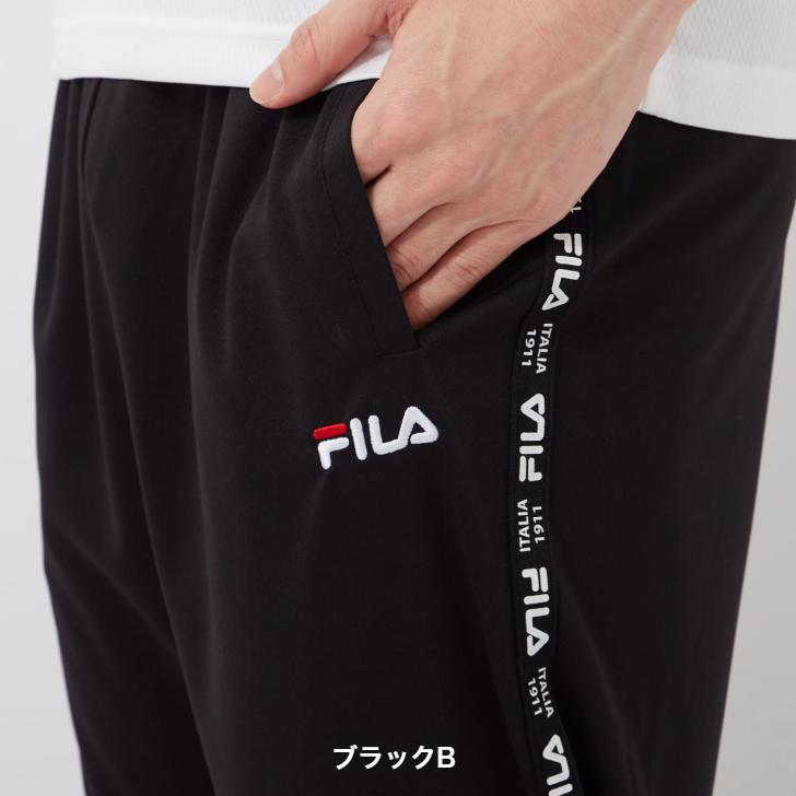 FILA フィラ PE メッシュ ロングパンツ トレーニング ストレッチ カジュアル 2WAY ジャージパンツ 419-360 メンズ RUNNING FITNESS 送料無料｜spocon-store｜11