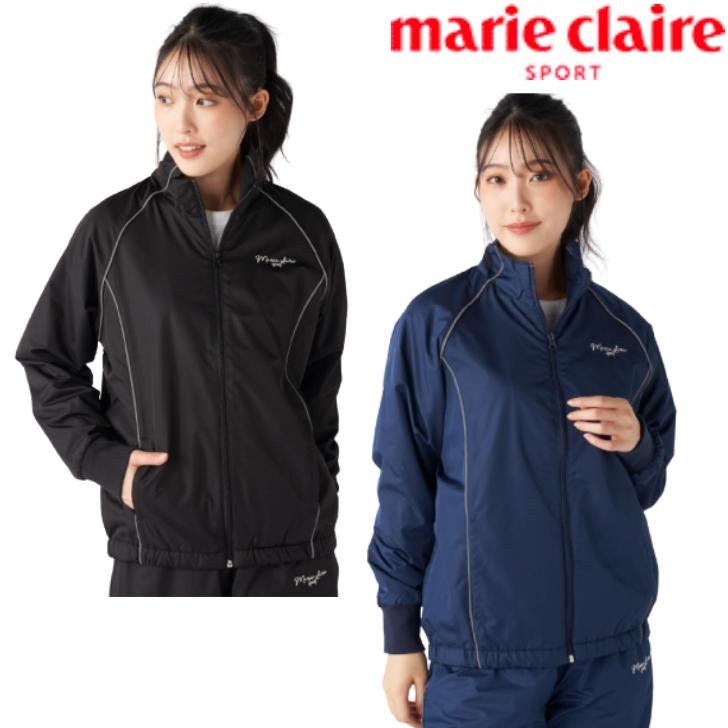 Marie Claire マリクレール スポーツ 長袖 裏起毛 ジャケット L marie claire sport（マリクレール スポーツ） marie claire マリ