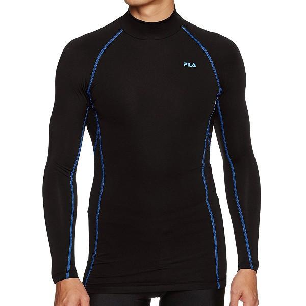 FILA フィラ 裏起毛 マルチコンプレッション ハイネック ロングスリーブシャツ 446-952 メンズサイズ RUNNING FITNESS 送料無料 | FILA | 03