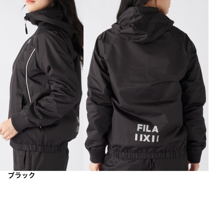 FILA（フィラ） 裏 フリース 撥水タフタ ウィンドブレーカー パーカー