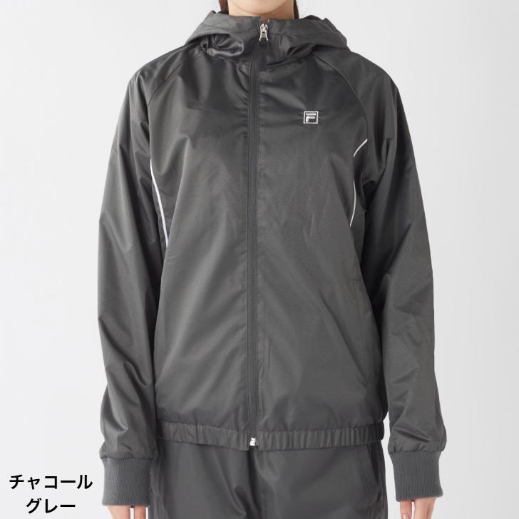 FILA（フィラ） 裏 フリース 撥水タフタ ウィンドブレーカー パーカー