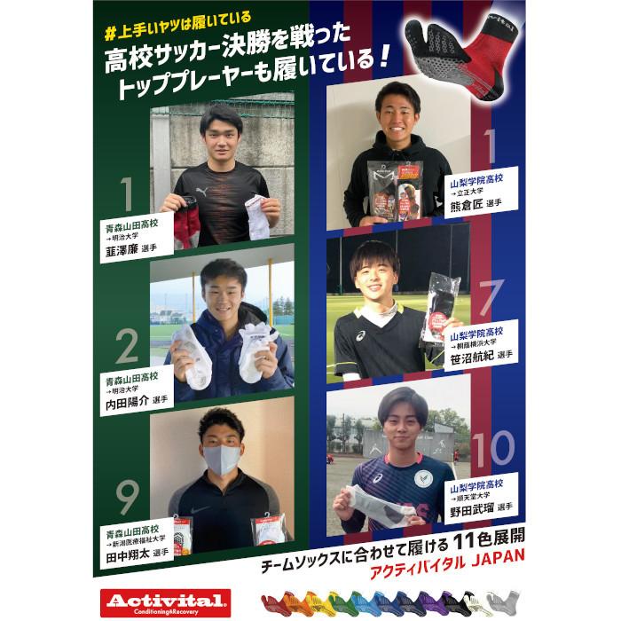 初売り Activital アクティバイタル ジャパン フットサポーター グリップソックス 足首 内反 捻挫 外反母趾 サッカー マラソン ランニング テーピング 送料無料 公式サイト
