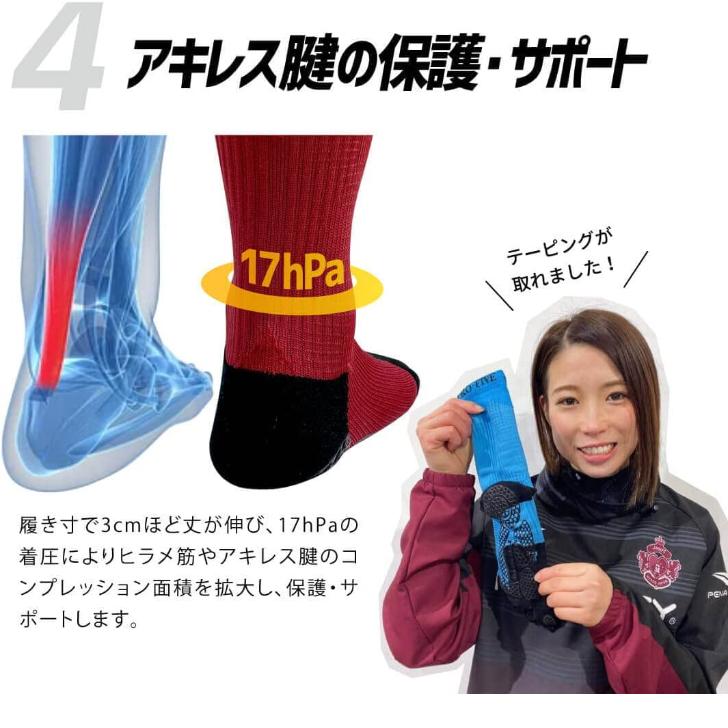Activital PRO ファイブ　RUNグリップ強化ソックス L-LL Activital PRO ファイブ RUNグリップ強化ソックス L-LL - メルカリ