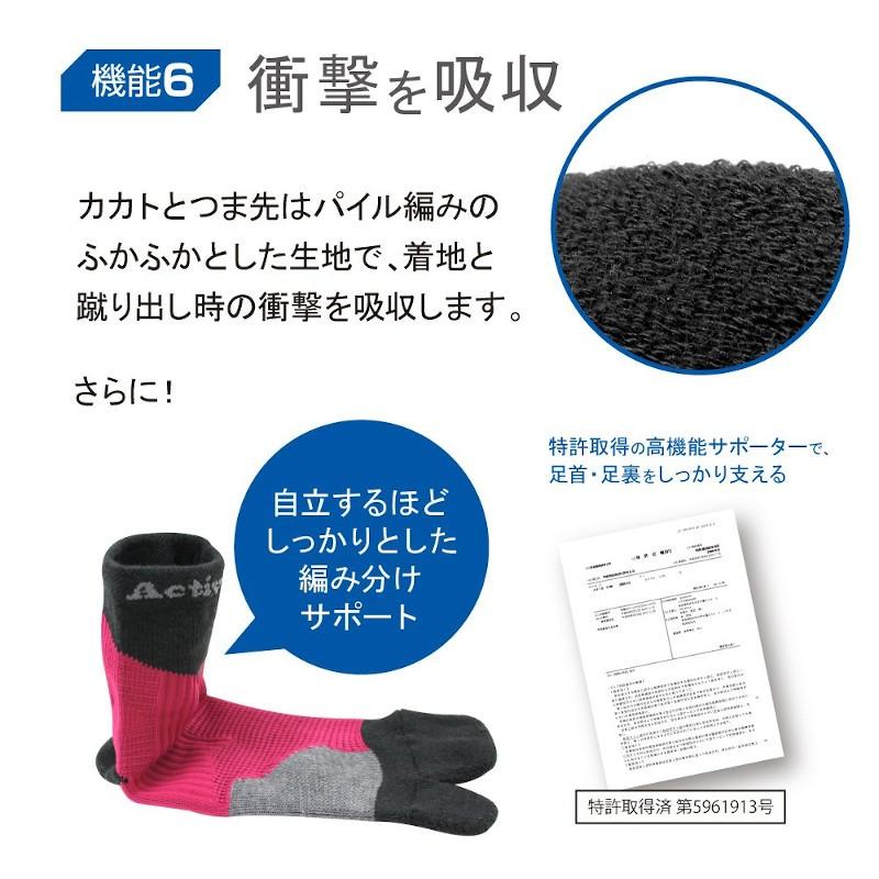 Activital（アクティバイタル） フットサポーター ショート ソックス