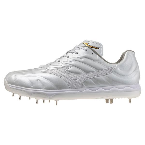MIZUNO（ミズノ） 送料無料 ミズノプロ 野球 スパイク 金具 白
