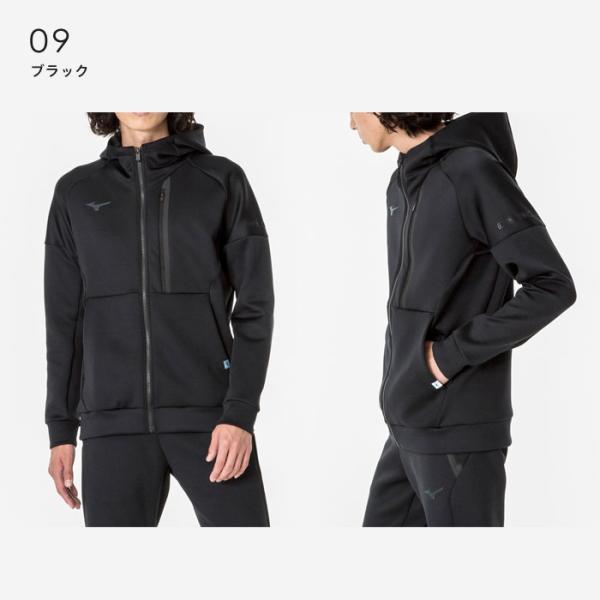 送料無料 ミズノ スウェット フーディー メンズ 32MCA050 ストレッチスウェット
