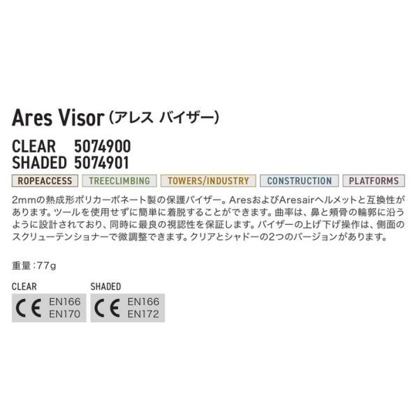 カンプ 作業用保護メガネ アレスバイザー 5074901 ヘルメット用防護バイザー_1