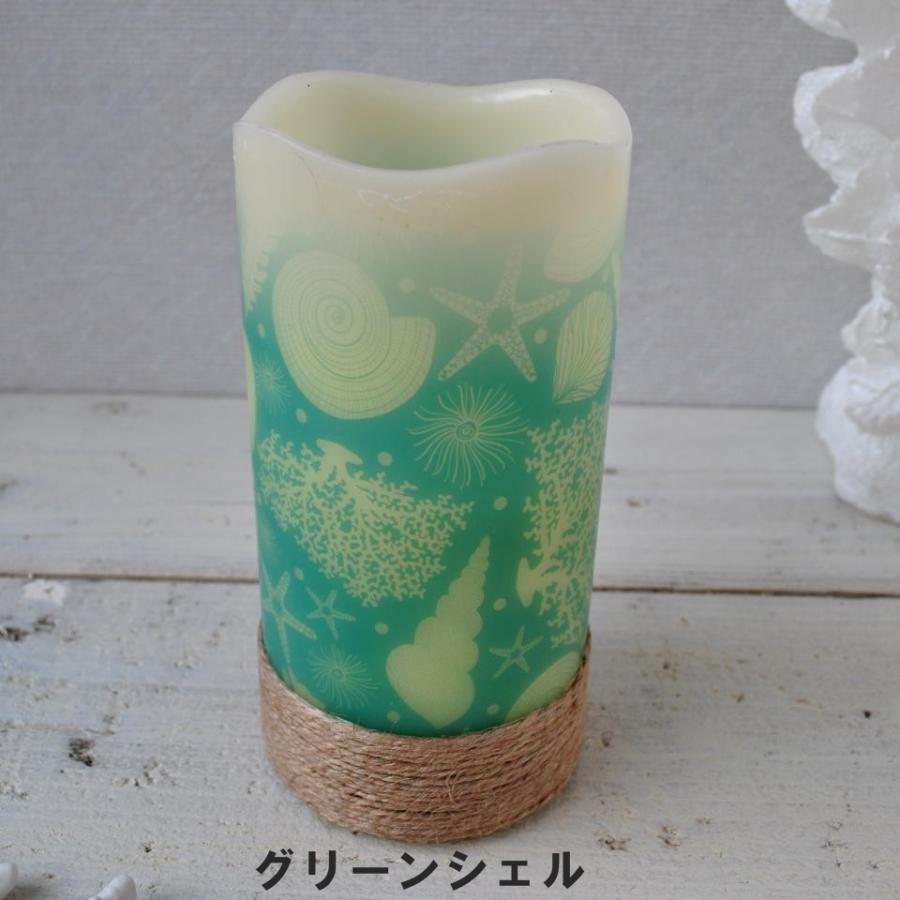 LEDキャンドル ハワイ買付け 限定品 マリン インテリア 置物 海 貝 シーホース |  | 01