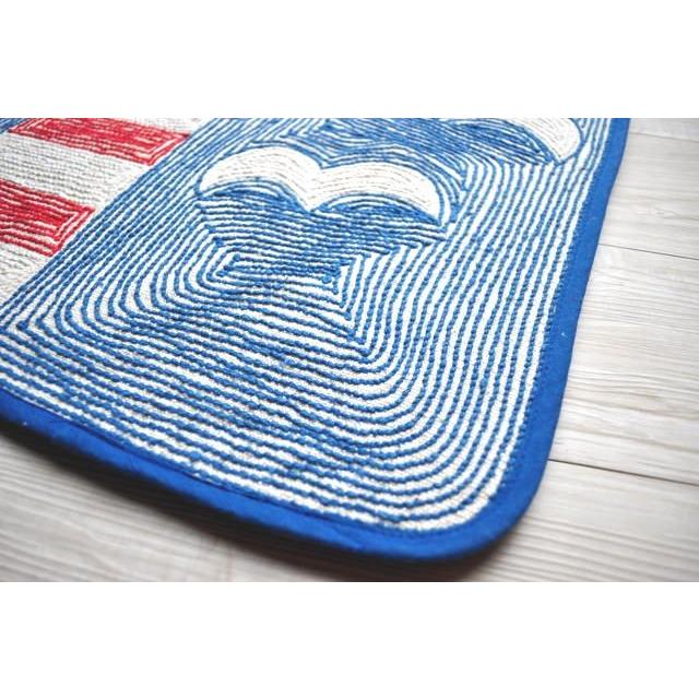 マリンテイストマット かわいい 灯台 インテリア ギフト |  | 01