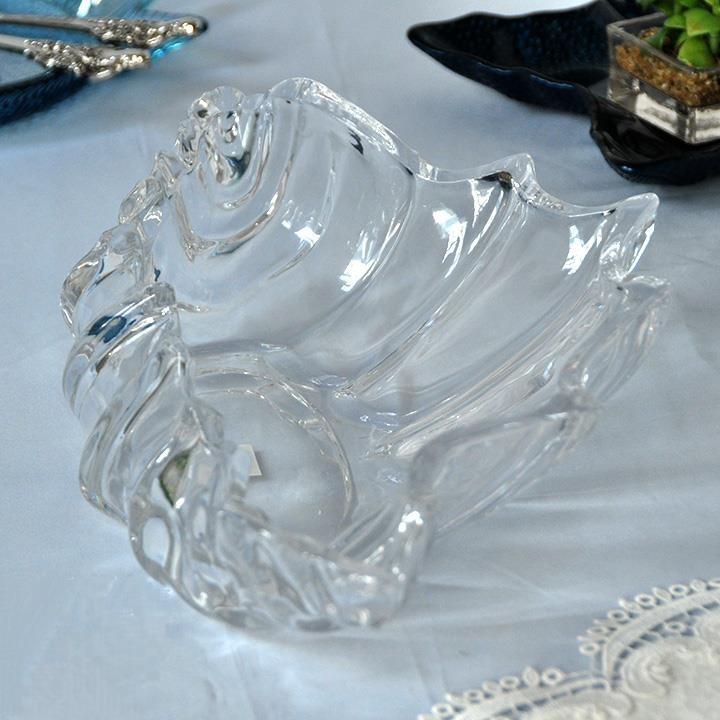 フラワーベース  クリスタルベース ボウル コンテナ ハワイアン フラ アロハ シック おしゃれ 花瓶 花 南国 |  | 02