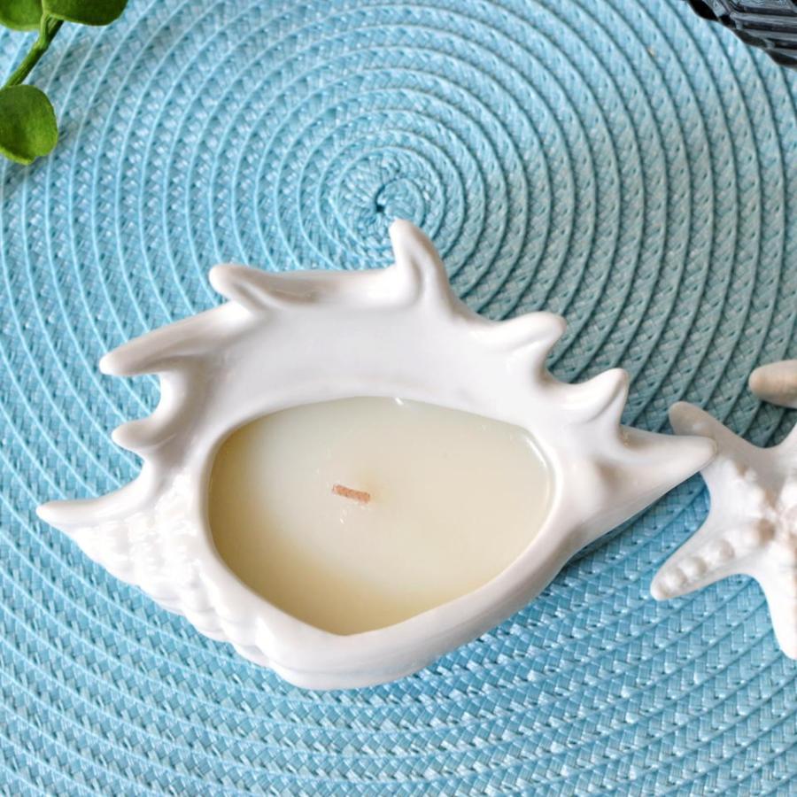 シェルキャンドル Bタイプ ZODAX フレグランス アロマ リゾート インテリア 西海岸　 |  | 02