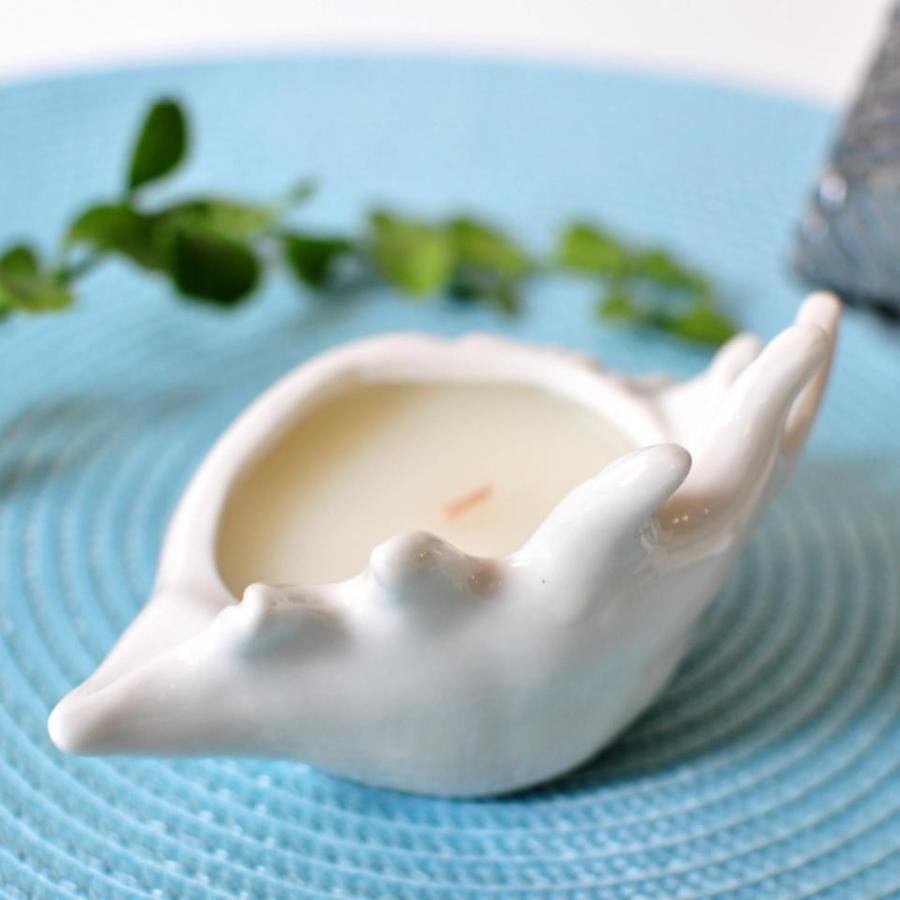 シェルキャンドル Bタイプ ZODAX フレグランス アロマ リゾート インテリア 西海岸　 |  | 03