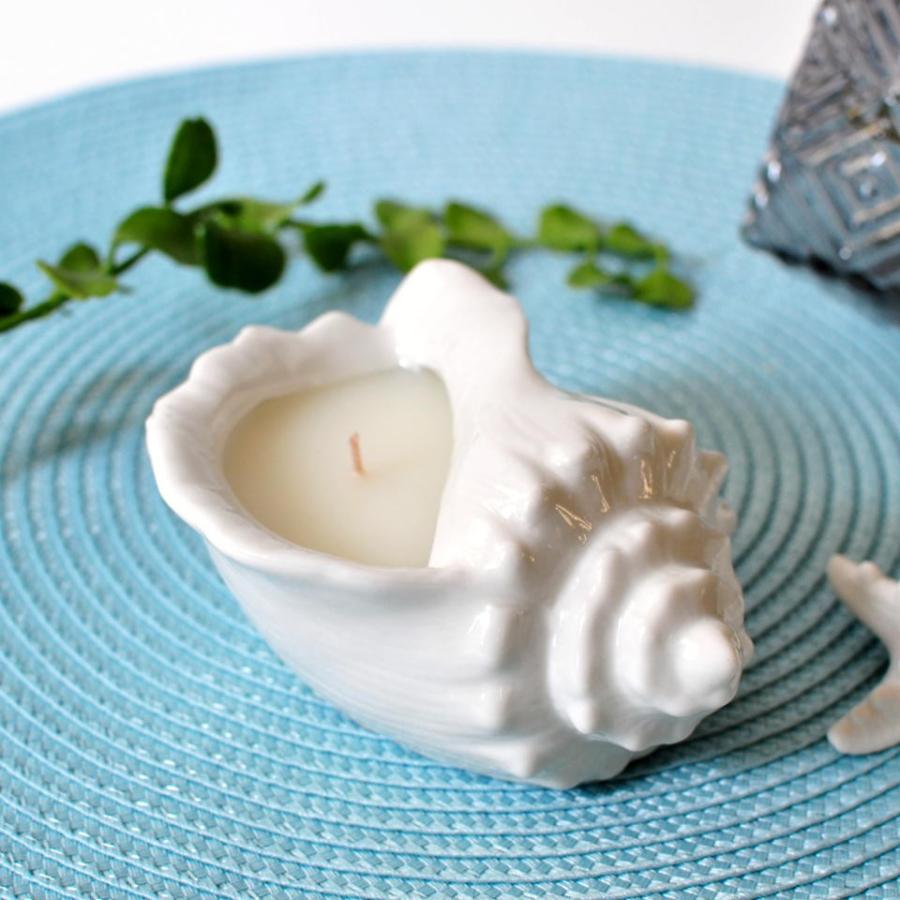 シェルキャンドル Cタイプ ZODAX フレグランス アロマ リゾート インテリア 西海岸　 |  | 03