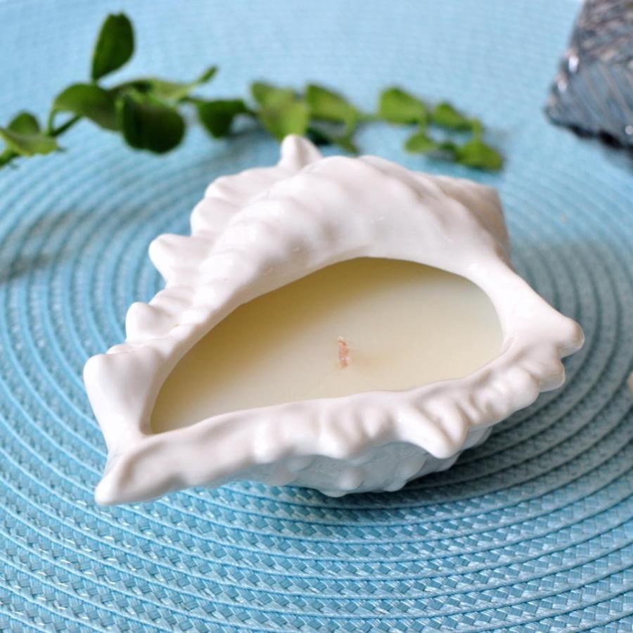 シェルキャンドル Dタイプ ZODAX フレグランス アロマ リゾート インテリア 西海岸　 |  | 01