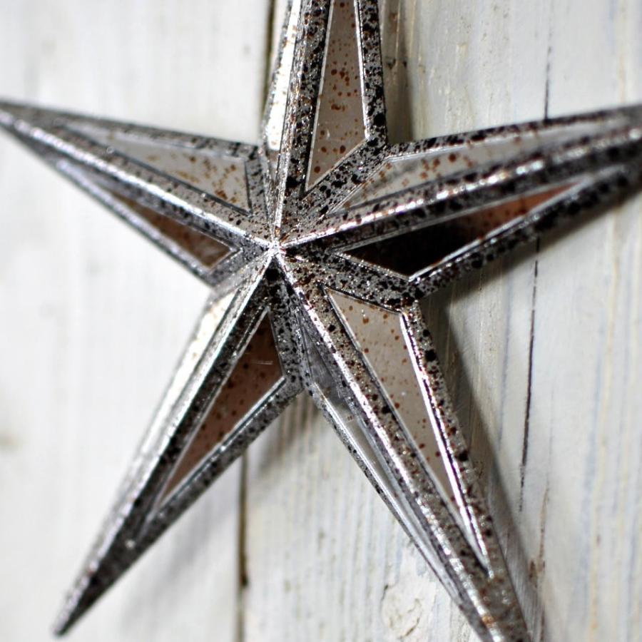 ミラースターオーナメント ゴールド シルバー 星 スター アンティーク オーナメント ヴィンテージ 男前  カリフォルニア 西海岸 置物 |  | 02