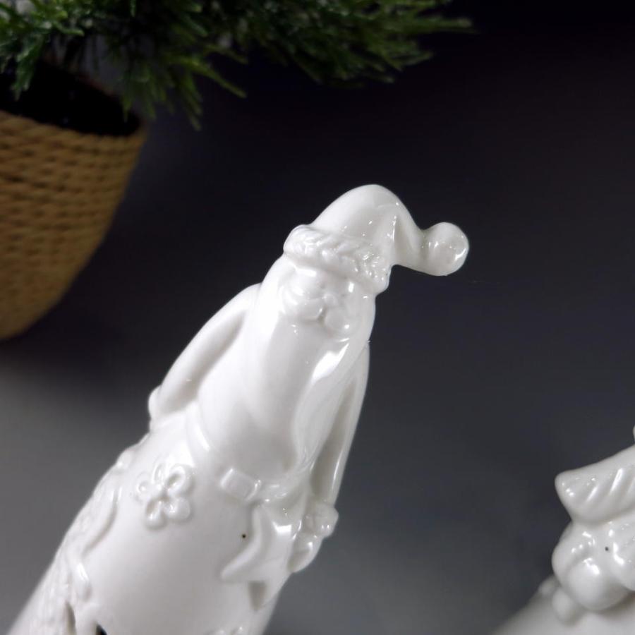 ホワイトサンタライト ２体１セット クリスマス 北欧 ギフト インテリア ホワイト コースタル 西海岸 |  | 02