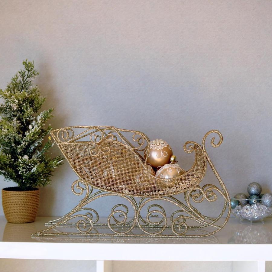 ゴールドワイヤーソリオブジェ クリスマス キラキラ ソリ シャンパンゴールド かわいい 北欧 ギフト インテリア ゴールド シルバー オブジェ 西海岸 |  | 04