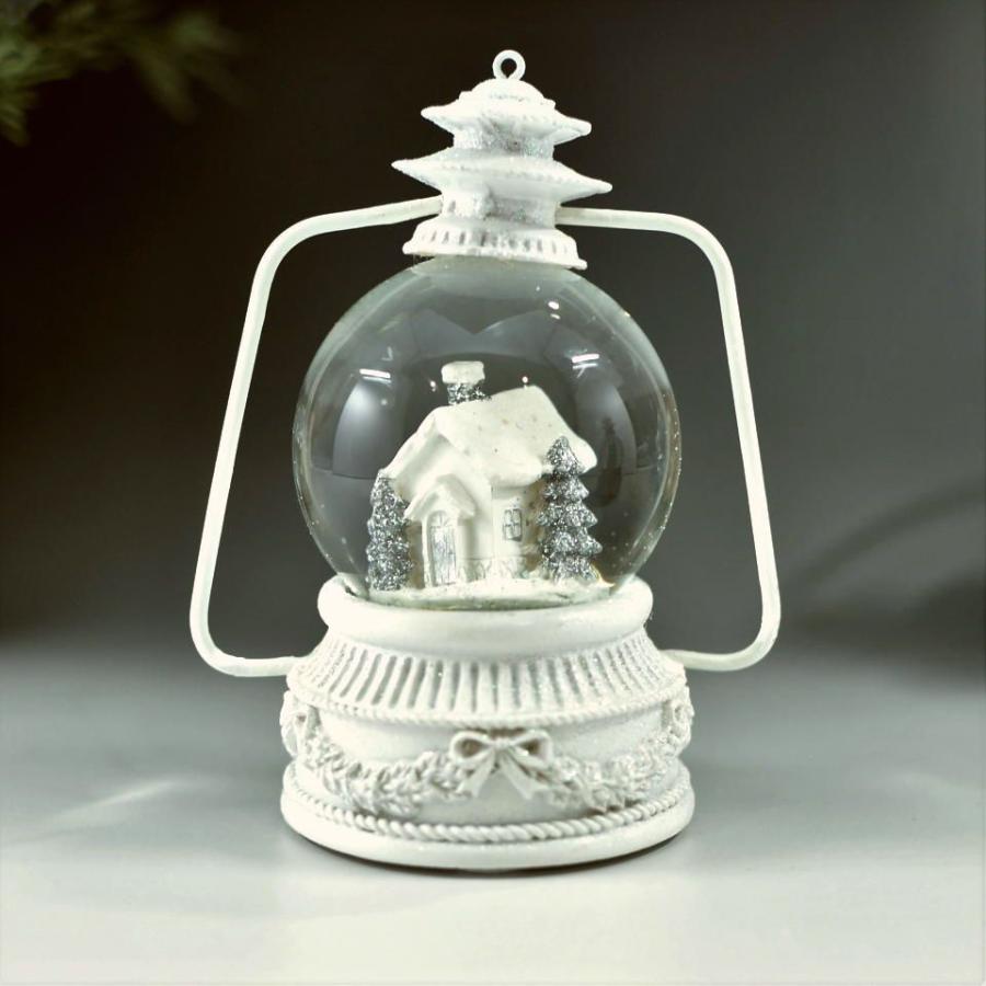 LEDミニランタン スノードーム ホワイト クリスマス LEDライト シンプル 北欧 ギフト ツリー インテリア |  | 01