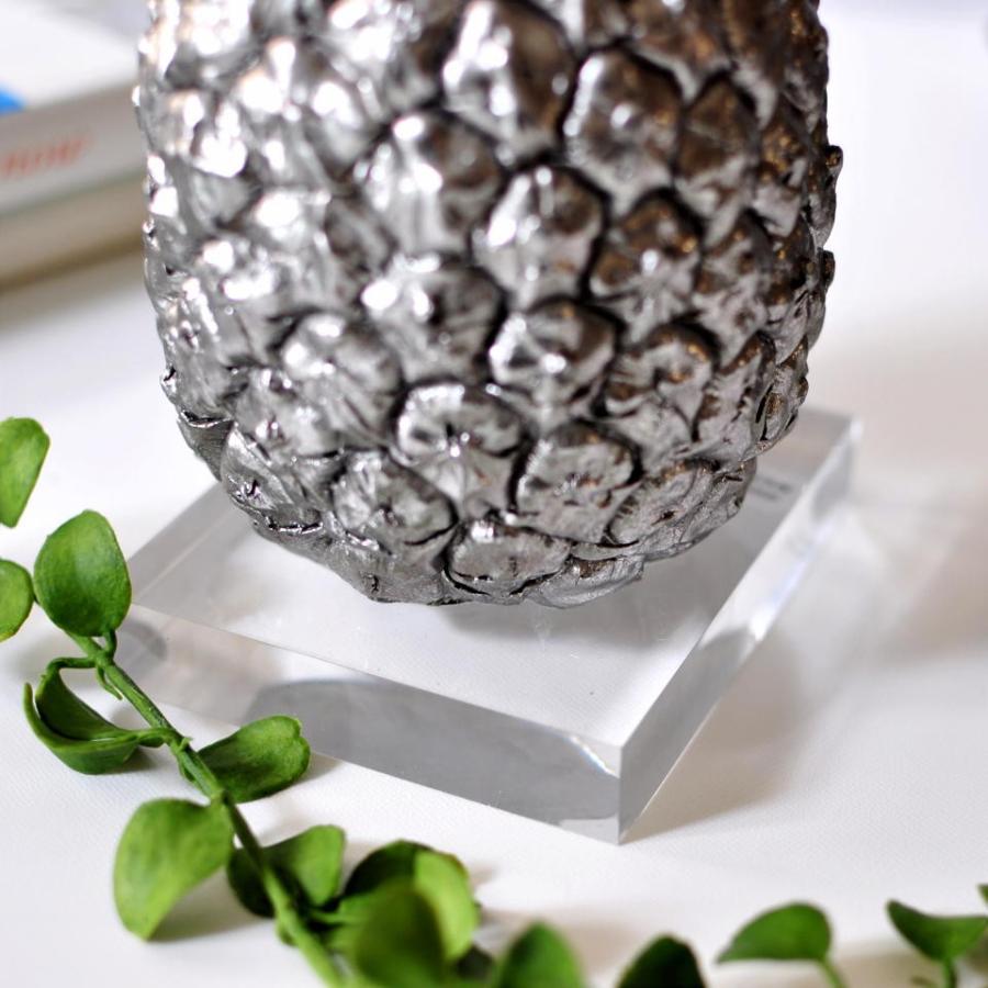 パイナップルオブジェ シルバー インテリア  アンティーク  おしゃれ  西海岸 置物 |  | 02