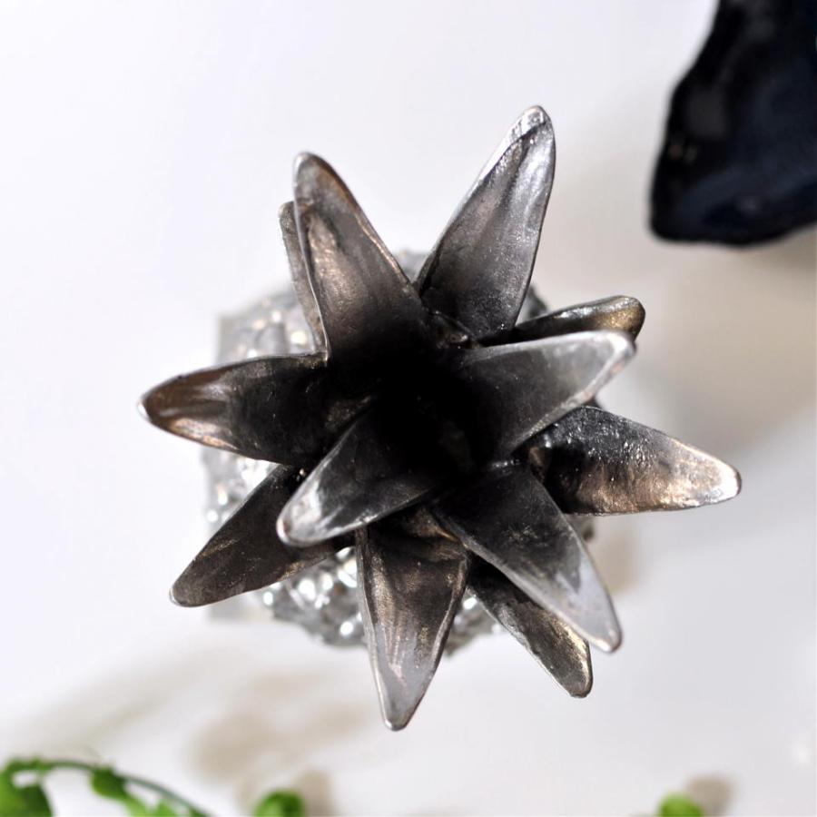 パイナップルオブジェ シルバー インテリア  アンティーク  おしゃれ  西海岸 置物 |  | 04